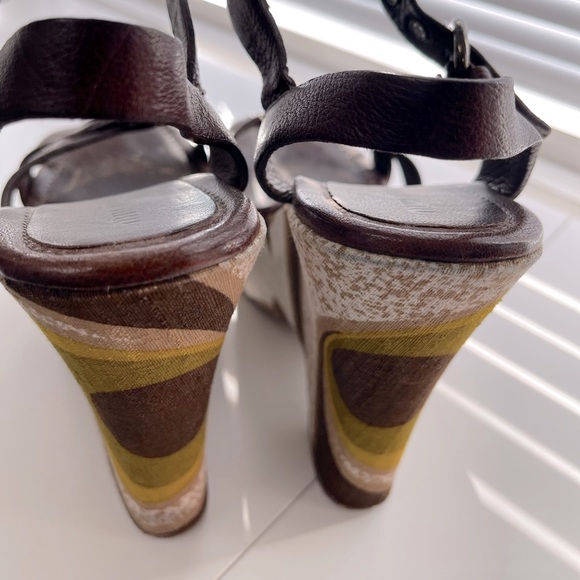. Miu Miu wedge sandals - Picture 10 of 15